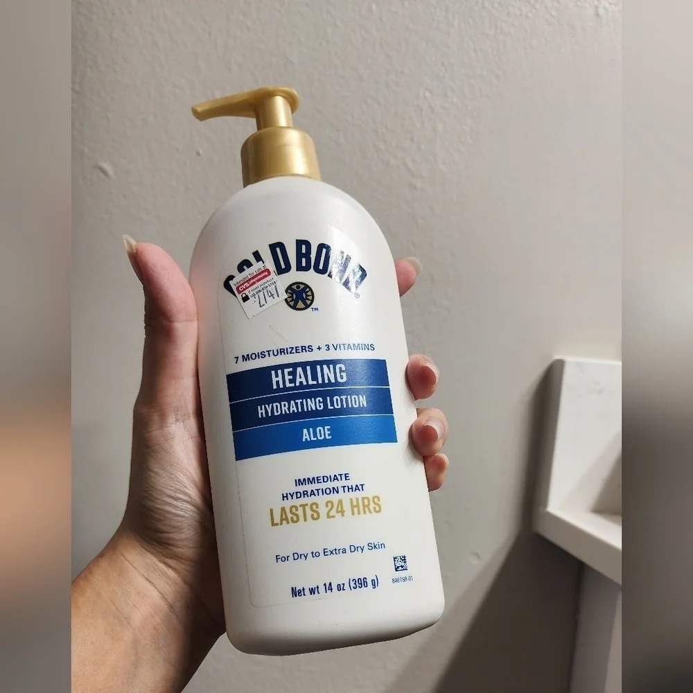 Gold Bond Healing Hydrating Lotion Aloe New 14 Oz